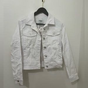 Women’s white Jean jacket